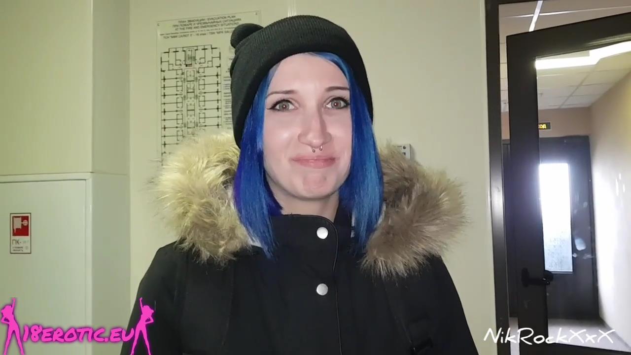 Met a girl on a dating site and Fucked her in a hotel ! Public blowjob