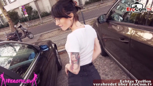 GERMAN STUDENT TEEN PUBLIC PICK UP IN BERLIN POV
