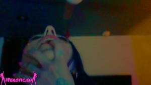 Please Daddy: After Party Sex Marathon - Latex Dress, Blue Haired Slut