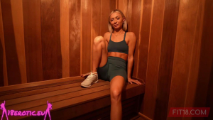 Fit18 E131. Chloe Temple Blonde Girl Cant Afford The Gym